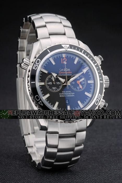 Omega Seamaster Planet Ocean 600m men copy watch OM179 video