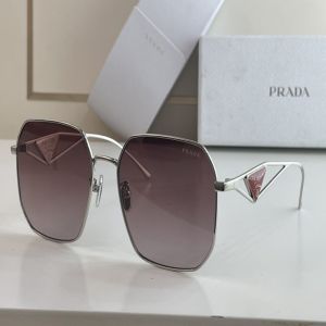 Good Review Metal Butterfly Frame Brown Lens Triangle Logo Prada Sunglasses-Copy Prada Women'S Favorite Glasses
