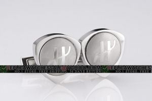 Hublot All Silver Triangle Stainless Steel Mens Fashion Cufflinks Discounted Replica CL022