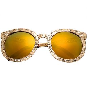 Economy Karen Walker Gold Skelton Frame Sunglasses SUGK002 Girls Out door Accessories
