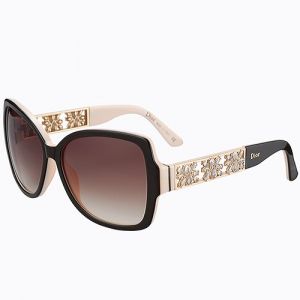 Gentry Girls Flower Diamonds Temples Dior Sunglasses SUGD011 Specific Eye-Cate Frame