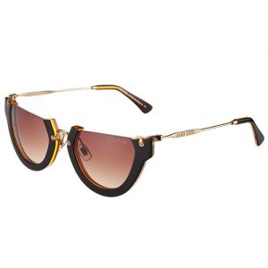 Miu Miu Wide Street Fashion Cut- Out Sunglasses SUGM009 Classy Eye-cat Rimless Frame