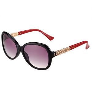 Dior Sweet Girl Butterfly Frame Purple Lenses Sunglasses SUGD006 Red Temples Tips