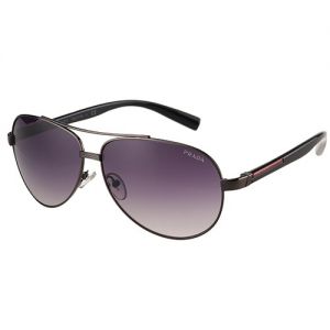 Fake Prada Exotic Styles Sunglasses SUGP008 Gentry Purple Lenses Wide Temple