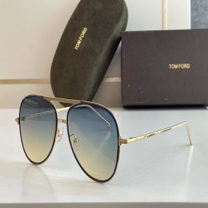 For Sale Two Tone Metal Frame Blue Aviator Lenses Tom Ford Eyewear—Clone Tom Ford Light Thin Design Sunglasses