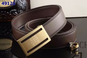 Good Reviews Givenchy Braided Edge Leather Mens Belt High End Logo Pin Buckle  Multicolor 