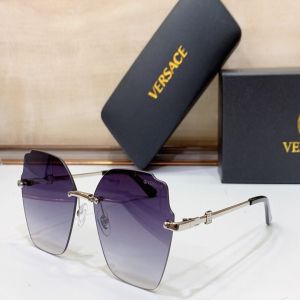 Fake Givenchy Rimless Butterfly Purple Lens Black Temple Elegant Women'S Hot Sale Sunglasses