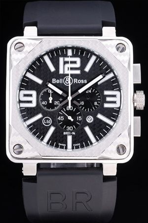 Bell & Ross Vintage Classic Stainless Steel Square Quality Gift Watch for Men Free Shipping BR033 