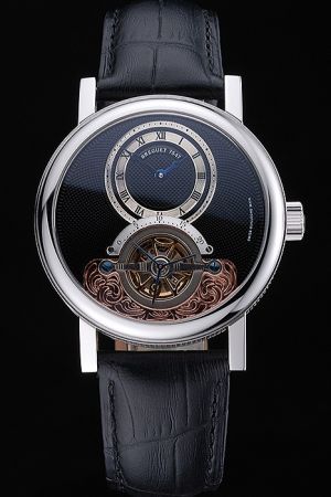 Breguet Classique Black And Silver Classic Fashion Design Watch Replica With Amazing Details BT008