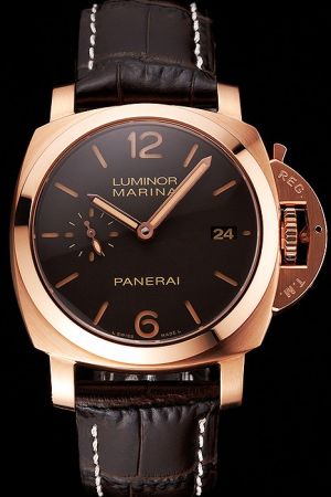 Swiss Movement Panerai PAM00289 Luminor 1950 Oro Rosso 40MM Rose Gold Watch PN002
