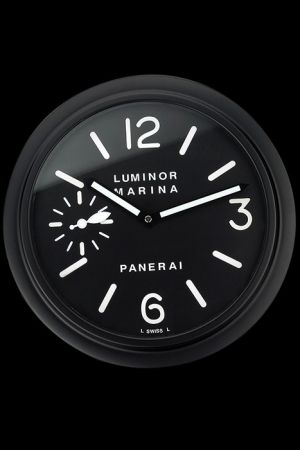 Luminor Panerai Round Shape Black Subdial Quartz Modern Wall Clock Home Decor for Home And Office WC002