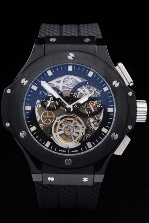 Hublot Top Selling King Power 405.CI.0110.RX Tourbillon Black Automatic Watch In USA NYC HU081