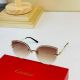 Sale Rimless Transparent Rectangular Lens Black Enamel Detail Frame Cartier Glasses—Fake Cartier Unisex Sunglasses 
