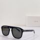 Chic Black Frame Grey Square Lens Dior BlackSuit S4I Sunglasses—Replica Dior Men'S Elegant Eyewear 