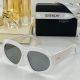 For Sale Irregular Plastic Rectangular Frame Grey Lens Wide Side Givenchy Eyewear- Givenchy Personality Fashion Sunglasses