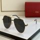 Good Review Dual Bridge Gray Aviator Lens PremièRe De Cartier Sunglasses— Cartier Fashion Men'S Eyewear 
