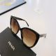  Prada One Piece Tortoiseshell Frame Cat Eye Shape Brown Lens Unisex Hot Sale Eyewear