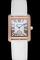 Cartier Diamonds  Bezel Watch KDT230 Gents Tank Business Date Jewelry Timepiece