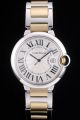 Cartier WR000151 Ballon Bleu 33mm Ref W6920099 Business Swiss SS Ballon Bleu Watch SKDT290 