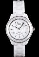 Christian Dior VIII Baguette Place Vendome White Ceramic Quartz Quality Watch CD1221E2C001 CD004