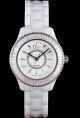 Christian Dior VIII Baguette Diamants CD1235F9C001 Diamonds White Watch Replica Top Seller CD003