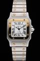 Business Style Cartier Santos W200728G Rose Gold Swiss SS Watch SKDT016 Automatic Movement