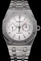 Swiss AP Royal Oak Offshore White Tapisserie Dial Fluorescent Three-dimensional Scale Rhone-Pustiril Limited Auto  watch