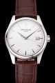 Swiss Patek Philippe Calatrava 38mm Silver Case&Scale White Dial  Watch 5227G-001