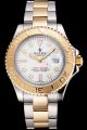  Swiss Rolex Yachtmaster Gold Rotatable Bezel Luminous Hour Markers/Mercedes Hands 2-Tone Bracelet Men Watch Ref.16623-78763