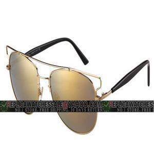 Christian Dior Technologic RHL83 Gold Tone Sunglasses Replica CD014