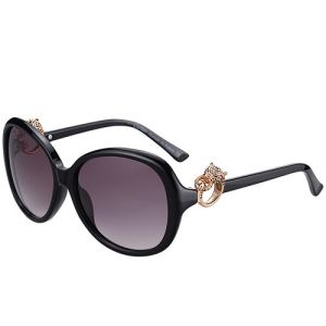 Gentry Girls Panthere Ornaments Jewelry Cartier Sunglasses SUGC011 Purple Lenses