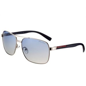 Nice Price Prada Retro Squre Sunglasses SUGP023 Speicla Wedding Gift Blue Lenses