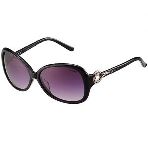 Faux Cartier Purple Lenses Celebrity Sunglasses SUGC024 Panther Diamonds Decored Temple