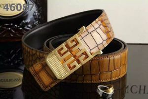 Hot Selling Givenchy Muticolor Fire Cracks Embossed Leather Guy Reversible Belt With Latest Logo Pin Buckle