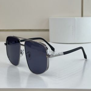 High End Dark Grey Lens Matte Black All Cover Frame Double Bridge Design Prada Eyewear—Fake Prada Men'S Fashion Sunglasses