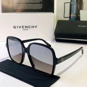  Givenchy Black Full Frame Design Square Grey Oversized Lens Classic Hot Sale Unisex Sunglasses