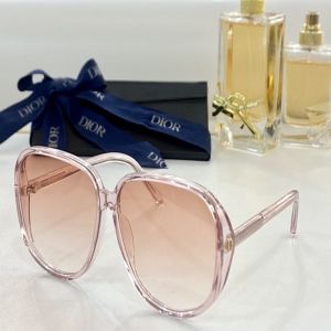 Best Quality Pale Pink Frame Gradient Violet Round Lens Dior D Doll R1U Sunglasses— Dior Women'S Favorite Glasses