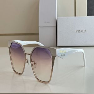 Clone Prada Women Light Metal Butterfly Frame Purple Gradient Lens Plastic Temples Sexy Eyewear