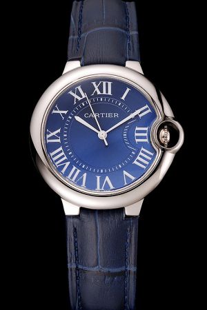 Cartier Ballon Bleu Date White gold Ref W6920059 Appointment Watch  KDT317 Quartz Movement