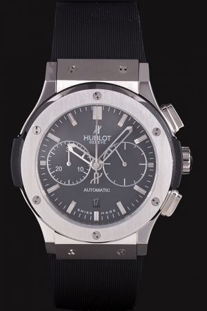 Swiss Version Hublot Classic Fusion 521.NX.1171.LR Black Dial Stainless Steel Case Watch Quality Replica HU019