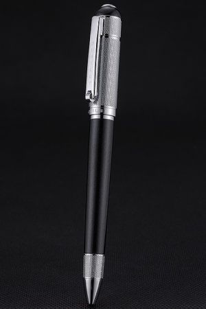 Tibaldi Bentley Silver And Black Body Retractable Pen  Great Review Online Free Delivery PE013