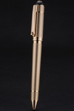 Tibaldi Bentley Gold Brass Ball Point Pen Excellent Writing Control Great Incomparable Sophisticated Gift Pen PE018