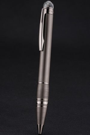 MontBlanc Starwalker Dark Grey Metal Ballpoint Pen Replica Writing Smooth And Comfortable PE104
