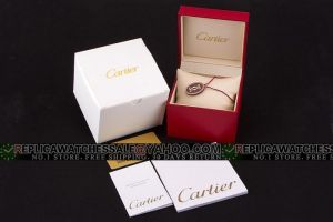 Cartier Festival Red Fake Watch Case Quality Cartier Gift Boxes WB012