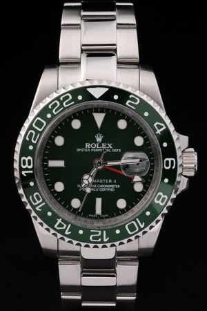  Rolex GMT Master II Green Bidirectional Rotatable Bezel Green Face Luminous Scale/Hand Red Index Auto Special Edition Watch