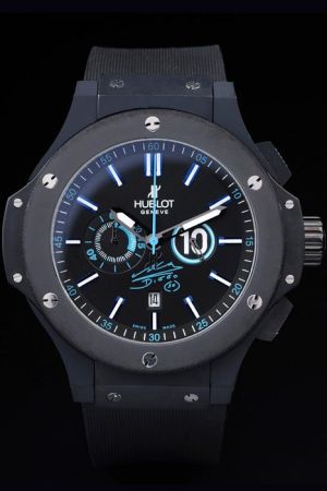 Hublot 716.CI.1129.RX.DMA11 Big Bang King Power Diego Maradona Blue Markers Black Watch HU077