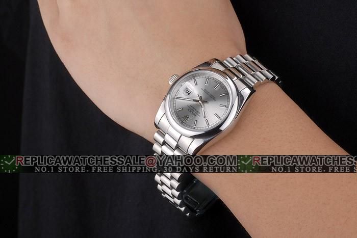 silver dial datejust