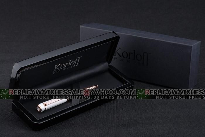 Korloff Premier Luxury Ballpoint Retractable Premium Pen Metallic