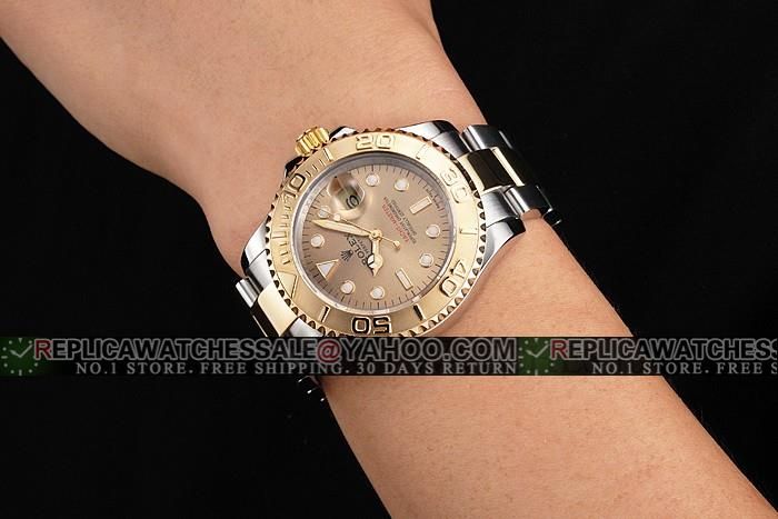 Two-tone Steel Bracelet Swiss Watch Ref 