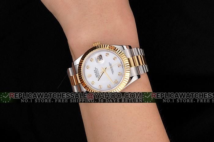 36mm two tone rolex